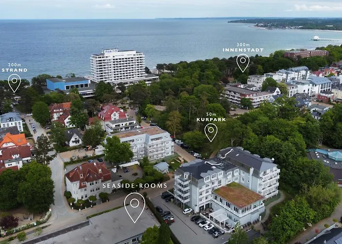 Zentrales strandnahes Design-Apartment mit Balkon und Parkplatz Timmendorfer Strand